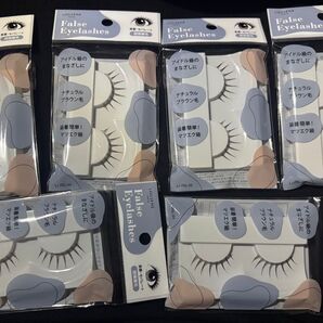 新品★セリア キャンドゥ つけまつげ03 LJつけまつげ 03 ヨジャドルブラウン 6個セット