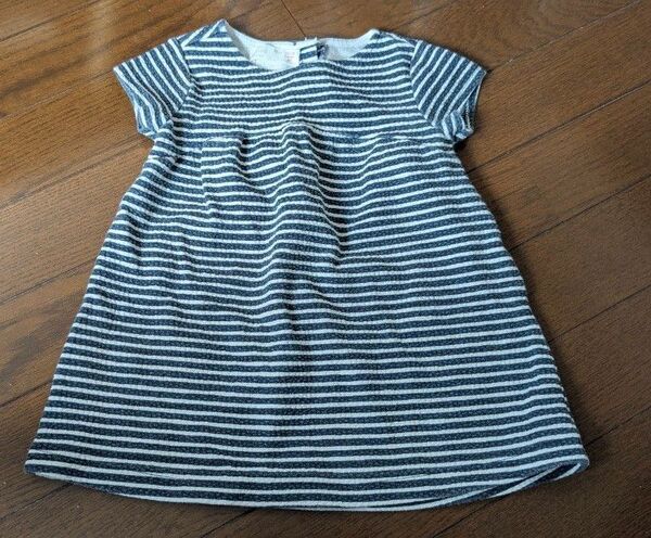 ZARA ボーダー ワンピース 80cm 12M 86cm
