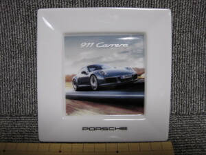 【ポルシェ 911カレラ ピクチャープレート ノベルティ】P0RSCHE 911 Carrera 絵皿 非売品 激レア 貴重 稀少！多数出品中！同梱発送歓迎！