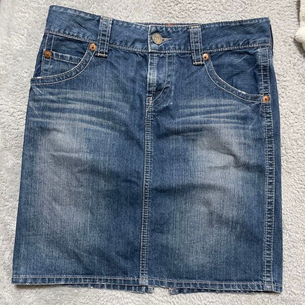 LEVI’S デニムスカート ミニスカート タイト デニム スカート