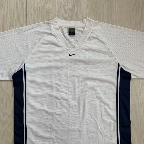 ナイキ NIKE 刺繍ロゴ ゲームシャツ センターロゴ ユニフォーム 半袖 Tシャツ スポーツ サッカー バスケ DRI-FIT