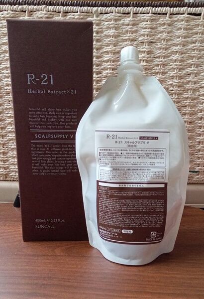 【開封】 R-21 スキャルプサプリ V