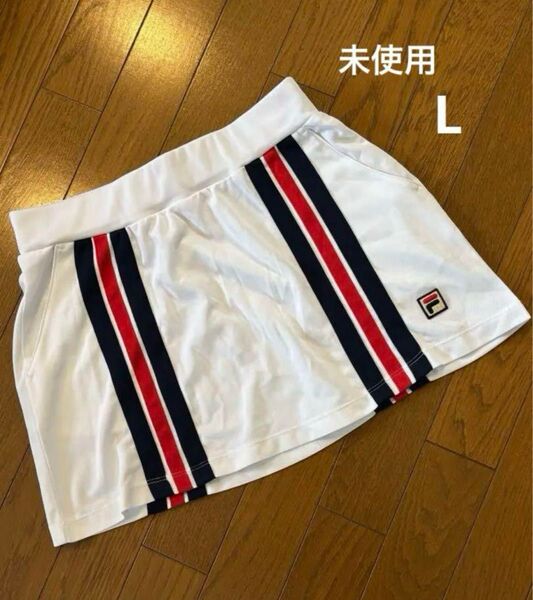 フィラ テニスウェアゲームスコートVL1687 白 L