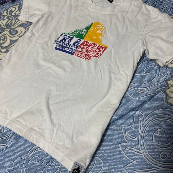 XLARGE KIDS★ペイズリー柄ゴリラプリントTシャツ 130