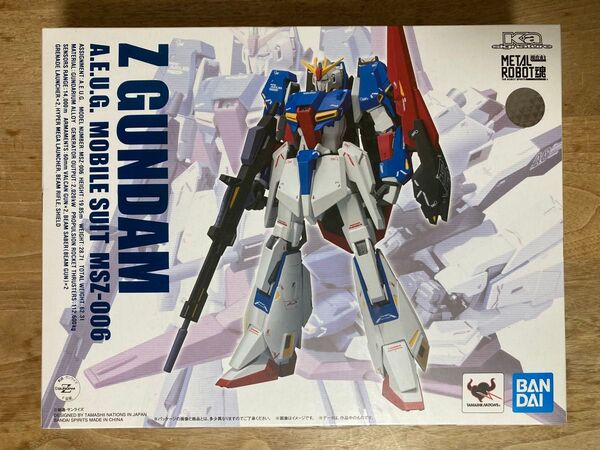 極美品 METAL ROBOT魂 Zガンダム Ka signature ゼータガンダム メタルロボット魂 バンダイ