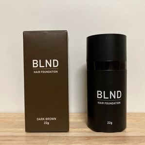 《新品・未開封》BLNDヘアファンデーション 頭皮用ヘアファンデーション ダークブラウン 22g
