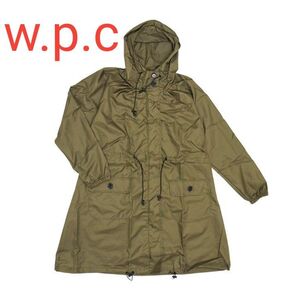 【美品】w.p.c モッズレインコート レディース カーキ フリーサイズ
