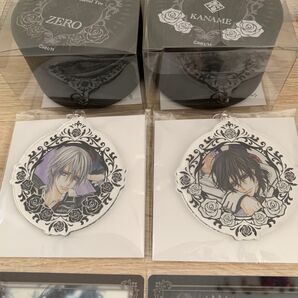 ヴァンパイア騎士 枢 零 優姫 アクリルキーホルダー チャーム 缶 4点セット