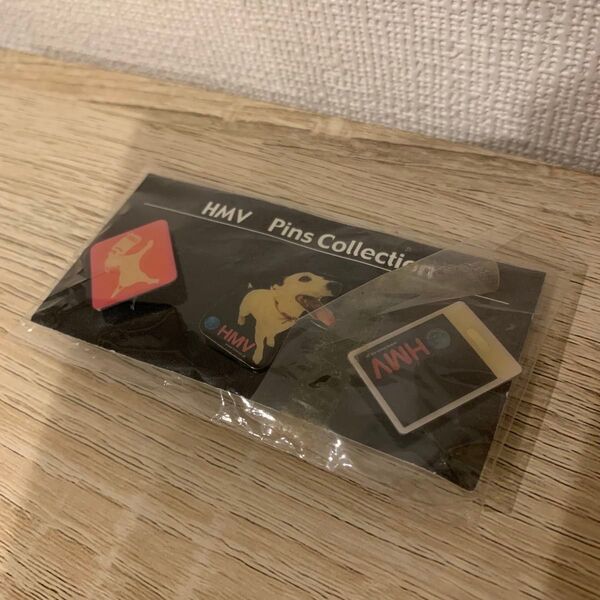 HMV ピンバッジ コレクション ビクター ピンズ バッジ 犬 dog HMV