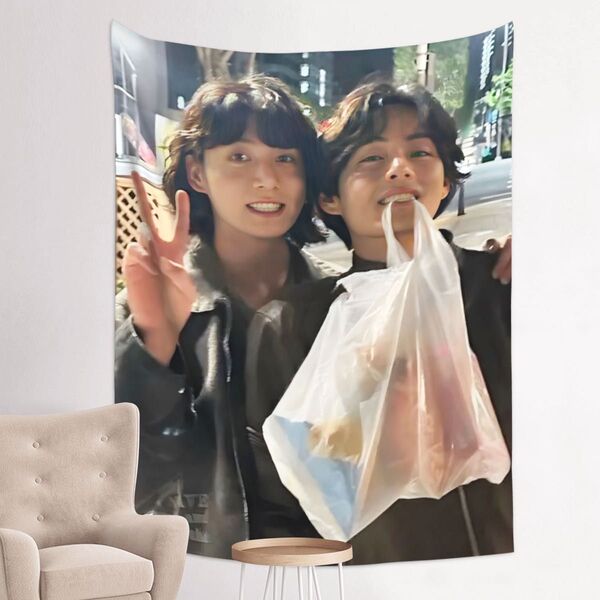 ☆ BTSタペストリー テヒョン V テテ ジョングク ☆
