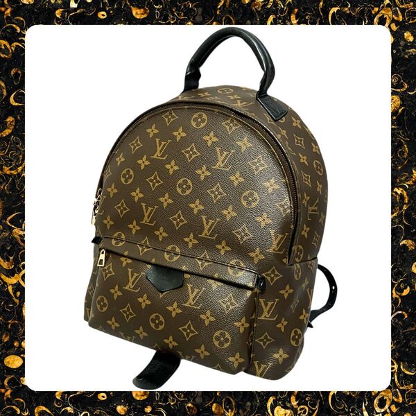 ルイヴィトン LOUIS VUITTON パームスプリングス バックパック MM リュック モノグラム リュックサック ブラウン