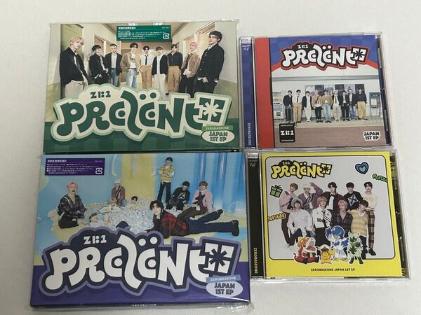 【ZEROBASEONE】CD PREZENT 初回生産限定盤A/B アニメ盤 通常盤