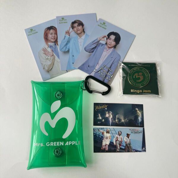 Mrs. GREEN APPLE メッセージカードセット ピンバッジ ミセス