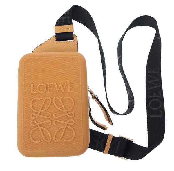 ロエベ LOEWE モールデッド スリング クロスボディバッグ NATURAL ショルダーバッグ ボディバッグ