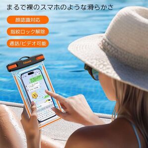 ★スマホ 防水ケース★完全防水 最大7.9インチ対応 IPX8+