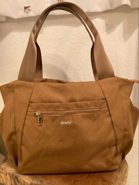 anello トートバッグ ブラウン