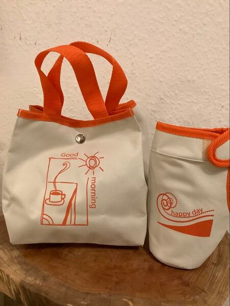 ランチバッグ&ペットボトルホルダー 2個セット