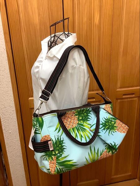 Marie's パイナップル柄 バッグ&ポーチセット 未使用