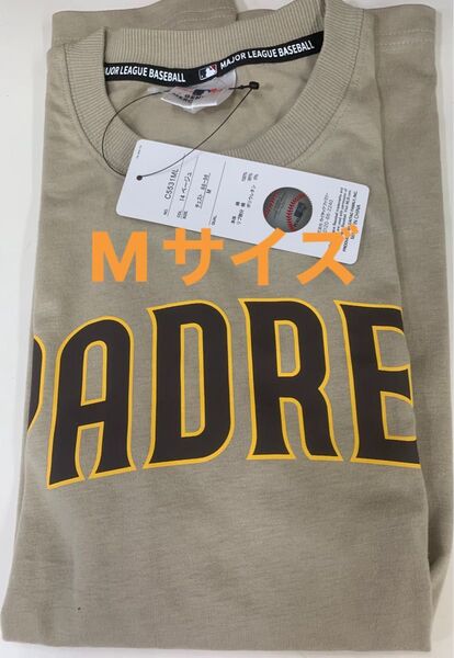 Mサイズ ベージュ パドレス Tシャツ サンディエゴ