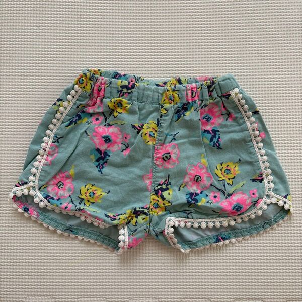 BRANSHES ブランシェス 花柄フリル付きパンツ 90cm