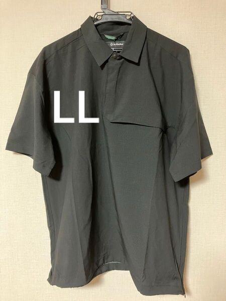 ワークマン エックスシェルター 暑熱半袖ポロシャツ ブラック LL Xshelter