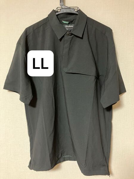 ワークマン エックスシェルター 暑熱半袖ポロシャツ ブラック LL Xshelter