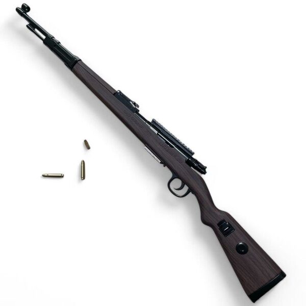 kar98k モデルガン 1/3スケール 金属製 ミニチュア モデルガン 排莢アクション 排弾式 ライフル エアガン