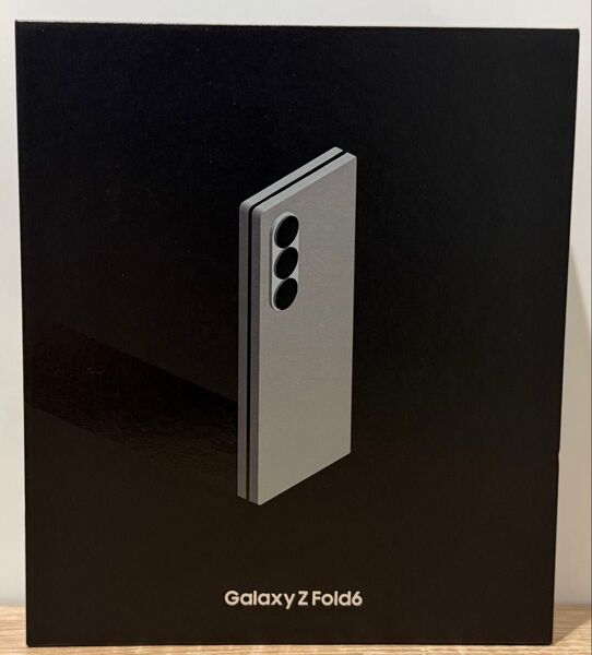 【未使用】Galaxy Z Fold6 国内版SIMフリー SM-F956Q シルバーシャドウ【RAM12GB/ROM1TB】