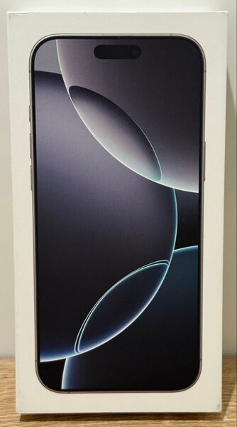 【未使用】Apple iPhone 16 Pro Max 256GB ホワイトチタニウム SIMフリー