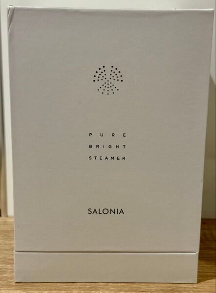 【未使用】SALONIA サロニア ピュアブライト スチーマー 美顔器 フェイススチーマー 美容 SAL22207SL グレー