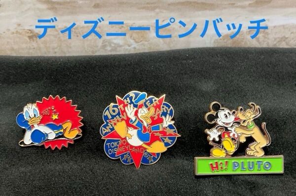 ディズニー ピンバッジ レトロ