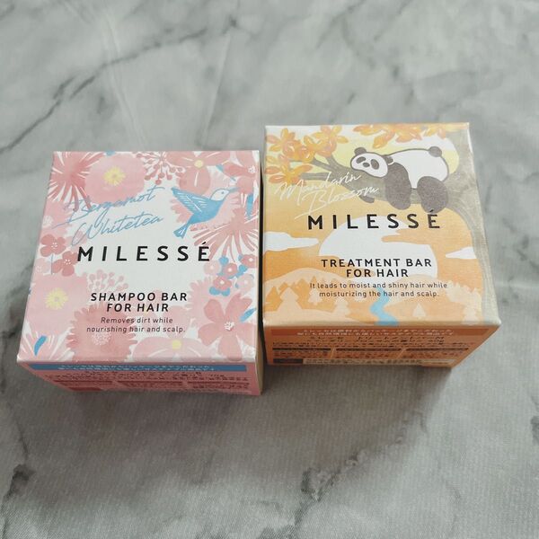 MILESSE ミレッセ オーガニック固形シャンプー トリートメント