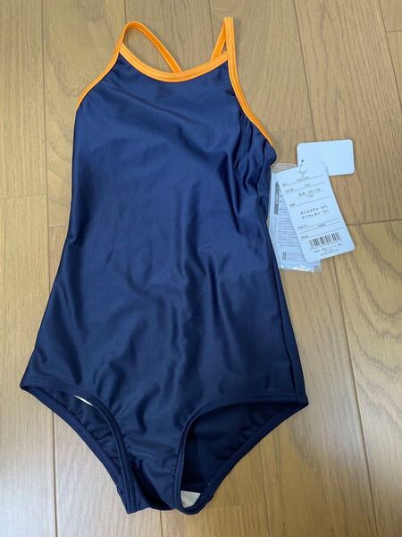 新品未使用 タグ付き 130cm 水着 ゼッケン付き