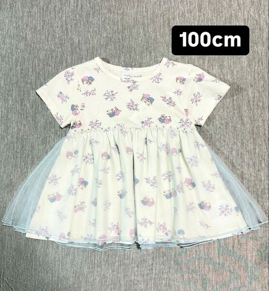 キキララ 半袖チュニック風Tシャツ 100cm