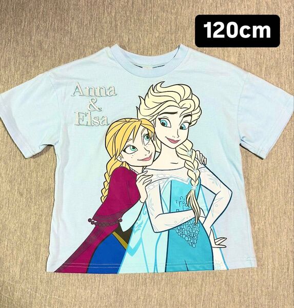 アナと雪の女王 半袖Tシャツ 120cm