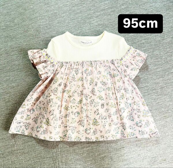 サンリオキャラ 半袖チュニック風Tシャツ 95cm