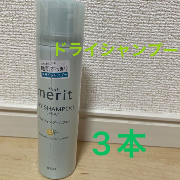 merit DAYドライシャンプー 50g 3本セット