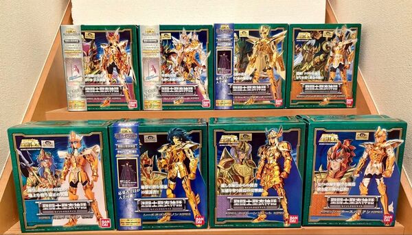 聖闘士聖衣神話 セイントクロスマイス ポセイドン編 海闘士 8体セット スケイル 鱗衣 海皇ポセイドン 聖闘士星矢 バンダイ