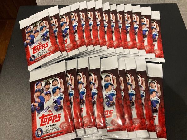 最安値 2024 Topps Japan Edition Baseball 未開封 23パック まとめ売り MLB