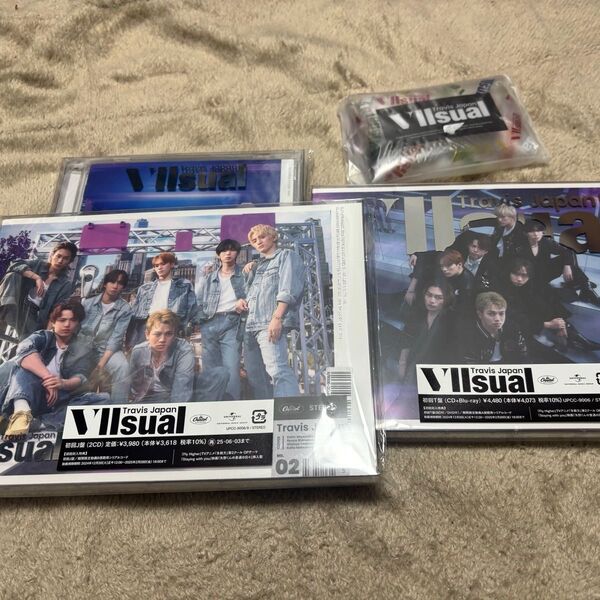 【新品未開封】TravisJapan VIIsual 3形態 Blu-Ray&CD ポーチ付
