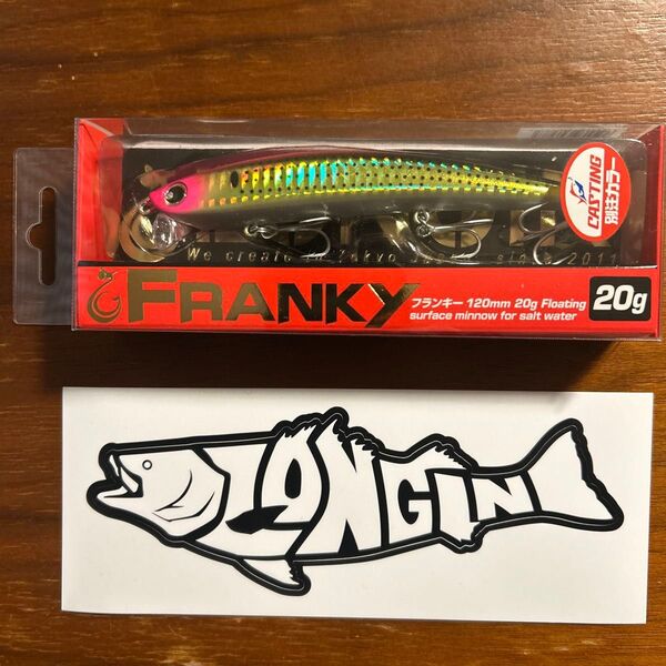 キャスティング別注カラー FRANKY フランキー120mm 20g ステッカー付き
