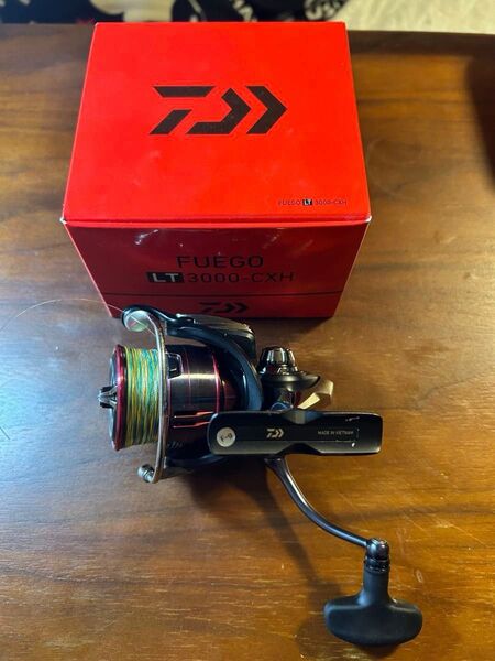 PEライン1.2号巻いたばかり 即使用可能 ダイワ フエゴLT3000ーCXH