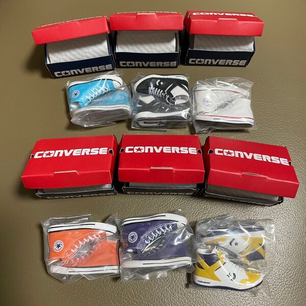 CONVERSE ALL STAR HI & WEAPON HI MINI FIGURE COLLECTION ガチャ ミニチュア
