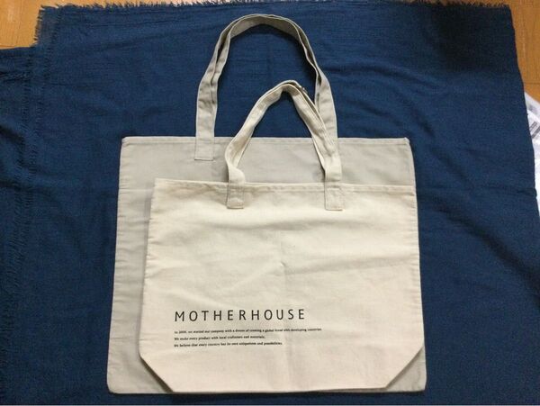 新 大 マザーハウス ショッパー トート MOTHER HOUSE ショッピングバッグ エコバッグ