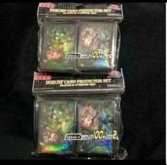 遊戯王 精霊術の使い手 2つスリーブ 新品未開封プロテクター100枚×2種入り