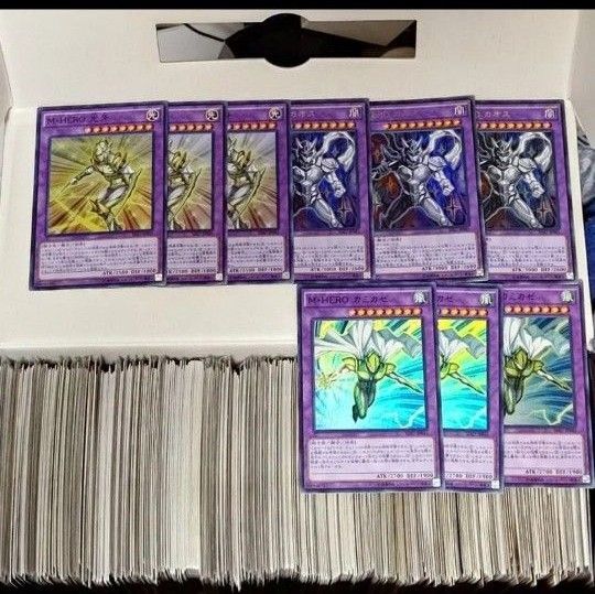 遊戯王M・HERO カミカゼM・HERO 光牙C・HERO カオス各3枚MHERO カミカゼMHERO 光牙CHERO カオス
