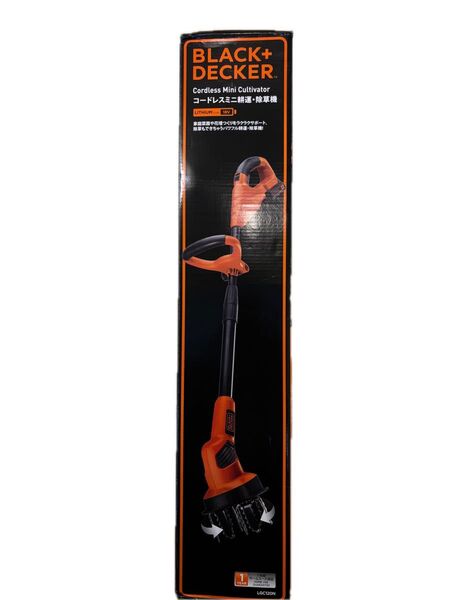 BLACK+DECKER コードレスミニ耕運・除草機 LGC120N 未使用