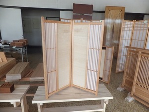  partitioning screen slim ②( Ogawa wood fittings industry . same collection . made )