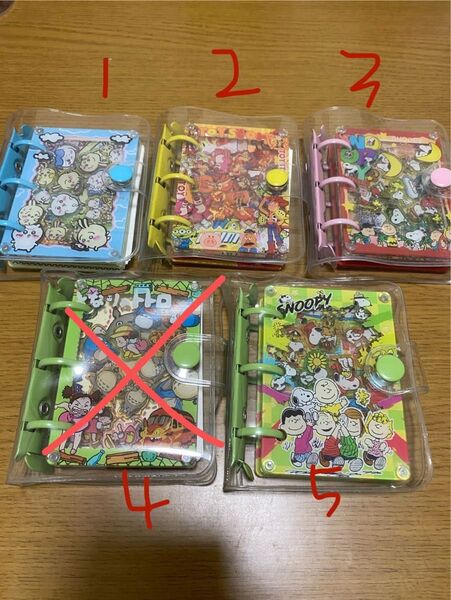 ミニシャカシャカアクリルノート