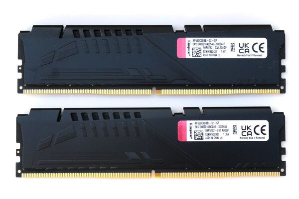Kingston DDR5-6000 32GB 2本 64GBセット 動作確認済